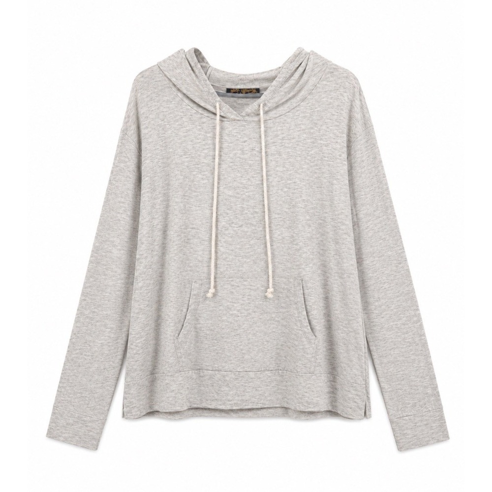 Raggs II Riches Womens Gray Hoodie M lightweight